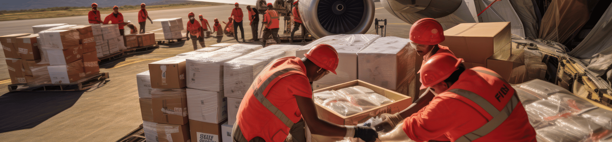 Air Freight - NGO Humanitarian Relief Aid Logistics